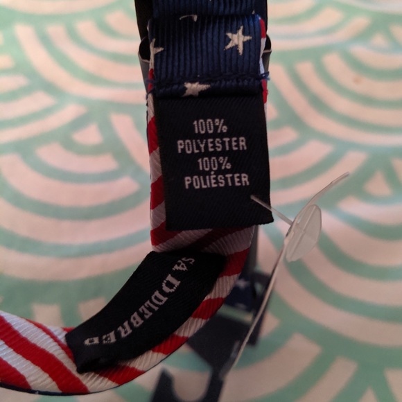 🆕 Saddlebred American Flag Reversible Bow Tie - Picture 6 of 8